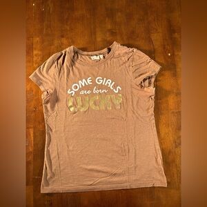 American Eagle Outfitters Brown Tee 100% cotton